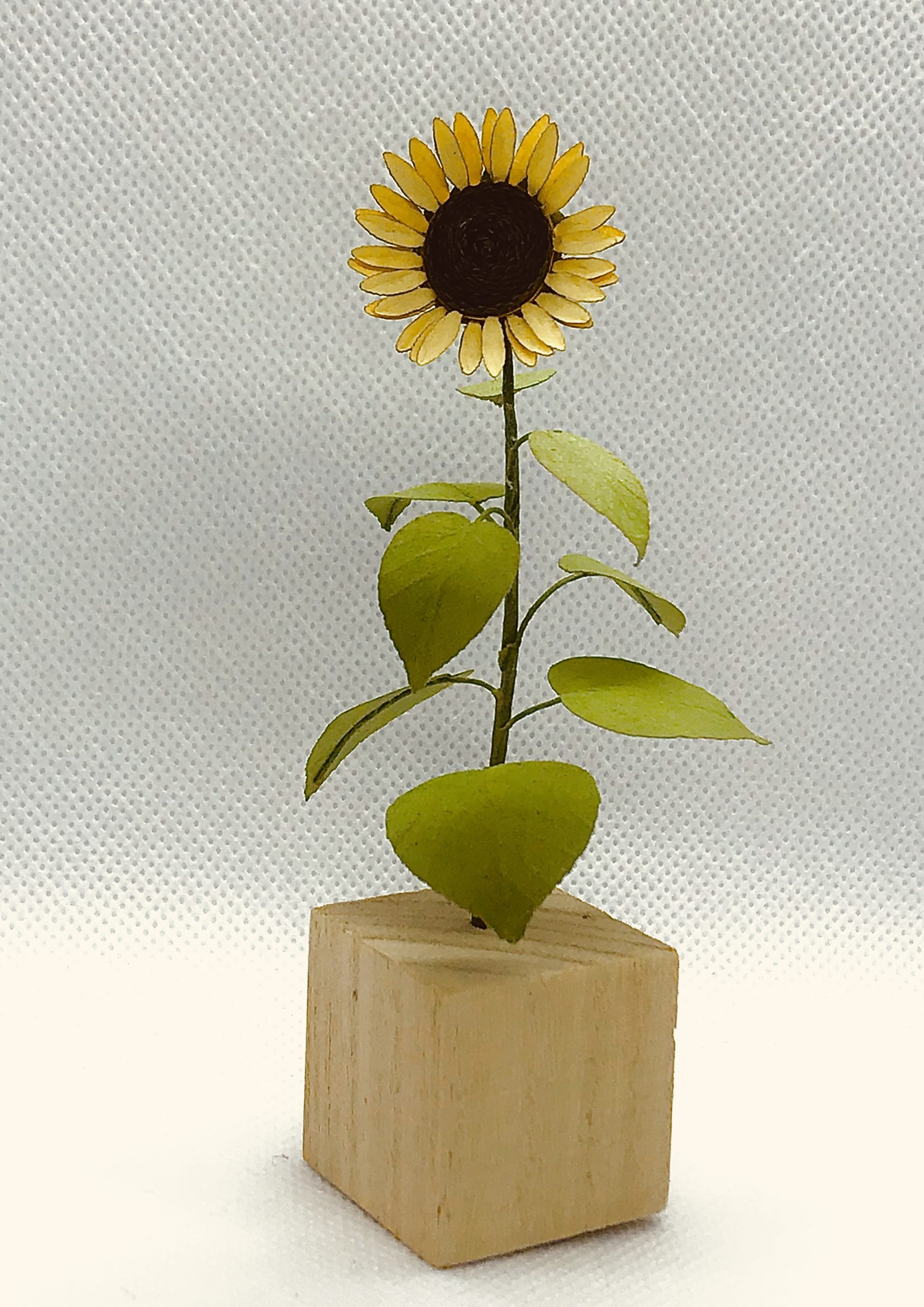 向日葵　ペーパークラフト　#5